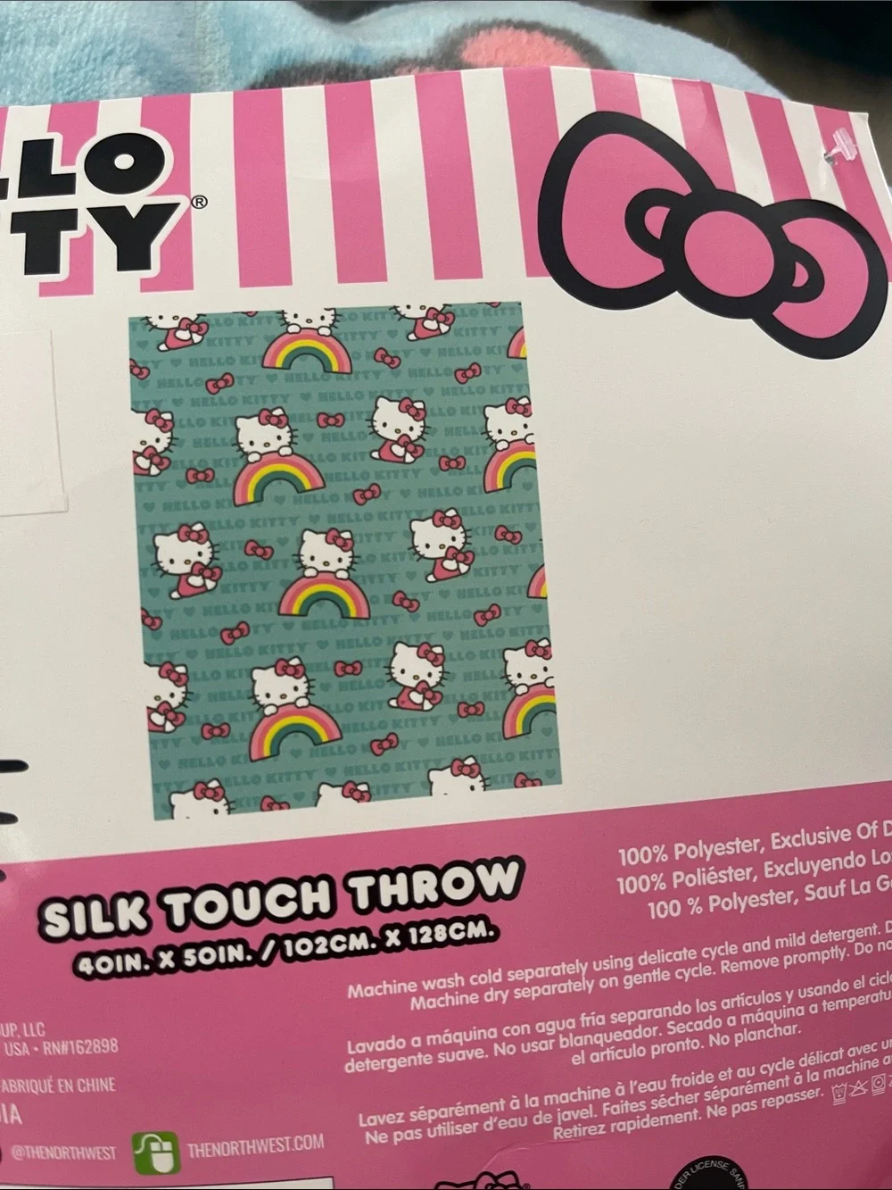 Hello Kitty Soft Throw Blanket